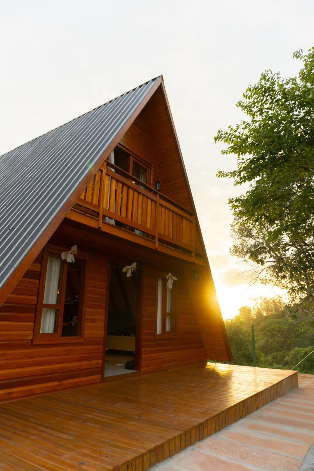 Chale Seiva Da Terra Villa Pinto Bandeira Exteriör bild